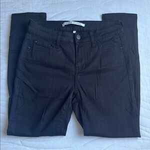 Celebrity Pink Black Skinny Crop Pants